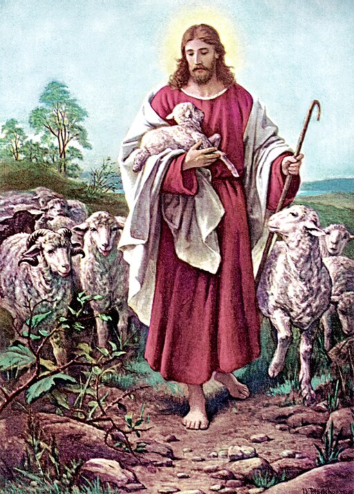 The Good Shepherd; Psalm 23:1, John 10:11, I Peter 2:25