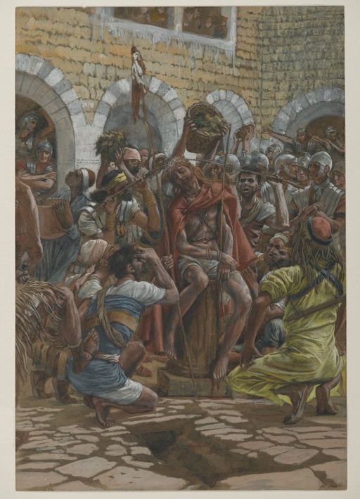 Crown of Thorns; Mark 15:15-21, John 19:1-16, Luke 23:24-32