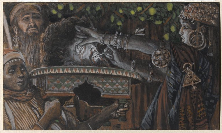 The head of John the Baptist